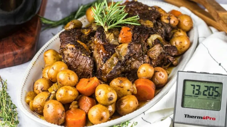 slow cooker roast beef Work carrots and potatoes